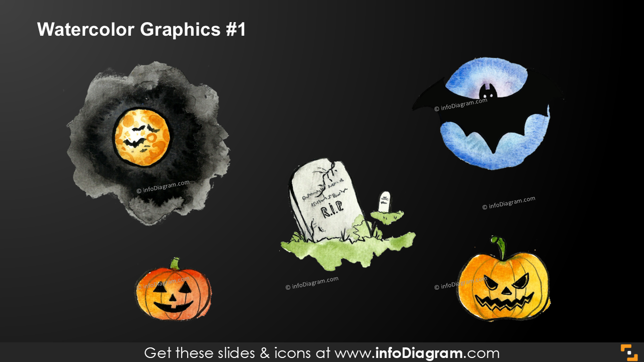 Iconos estacionales - Halloween