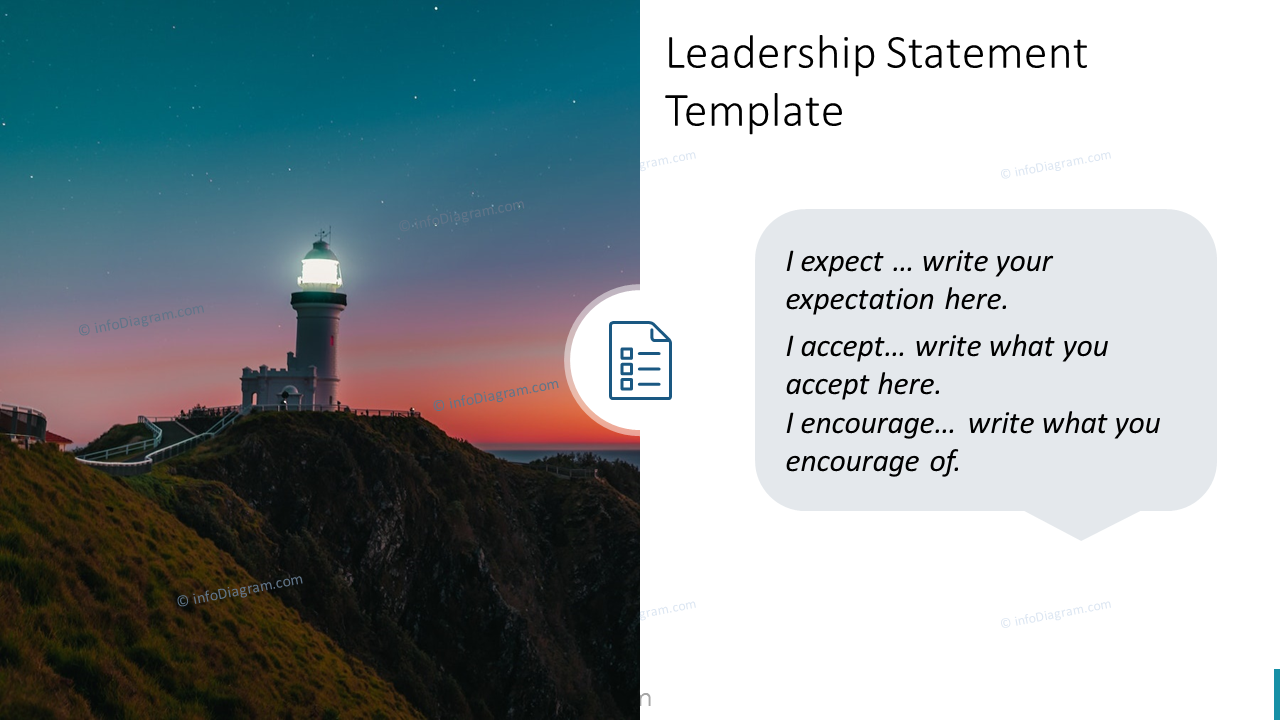 Leadership Statement Template