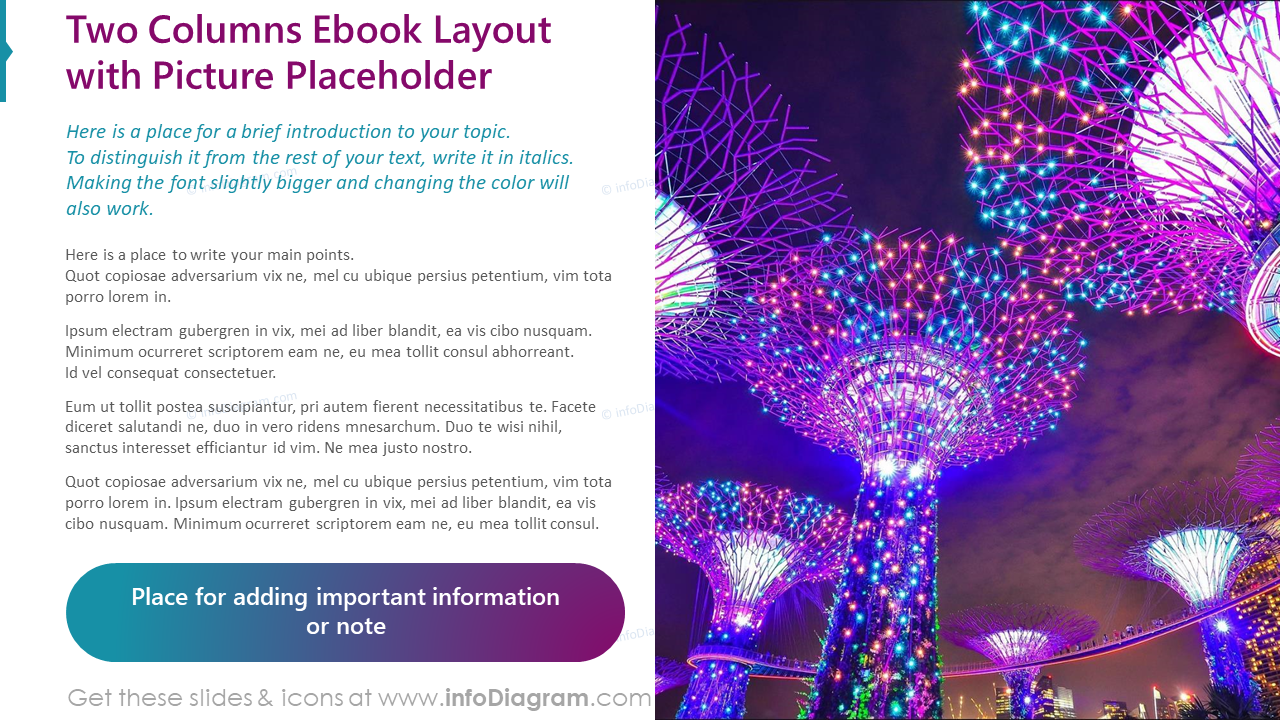 Two Columns eBook Layout