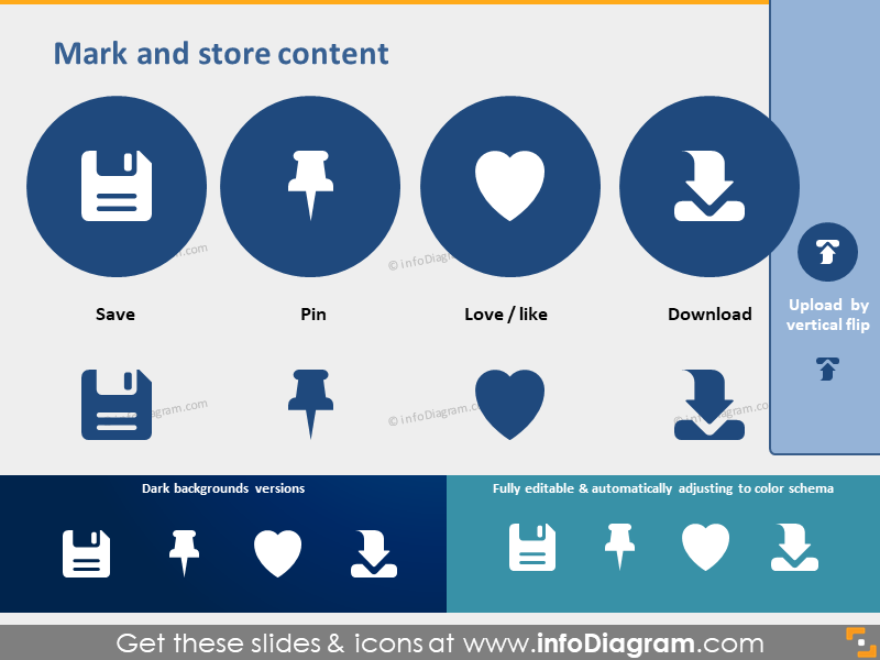 Webinhalt Markierung Store Clipart speichern pin gemocht ppt Icons