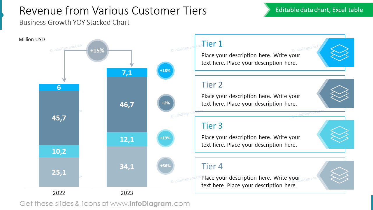 Revenue from Various Customer Tiers