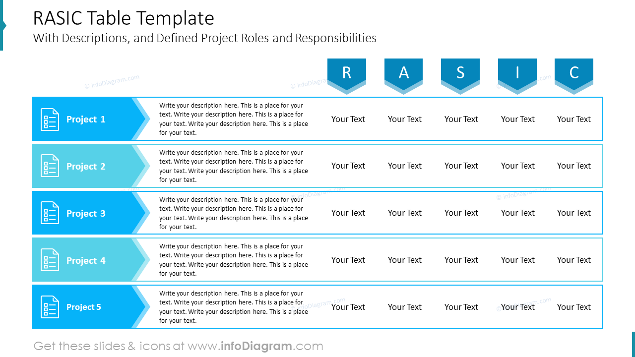 RASIC Table Template
