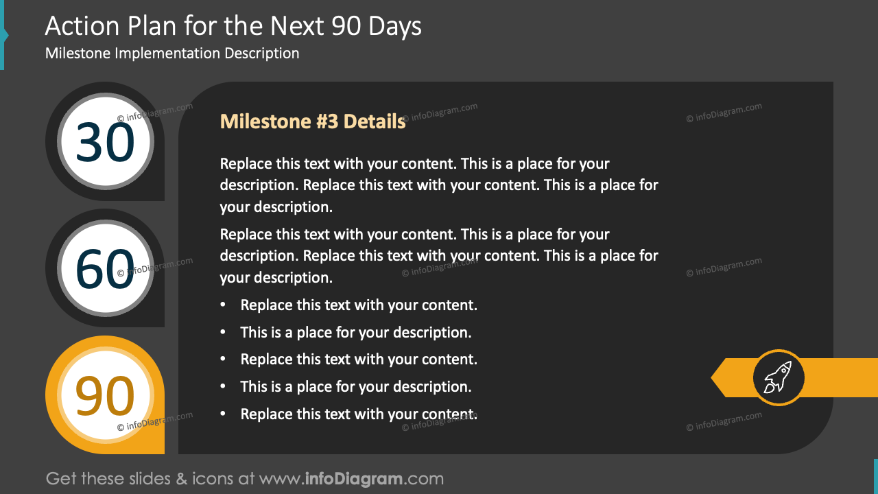 Action Plan for the Next 90 Days Gray Background
