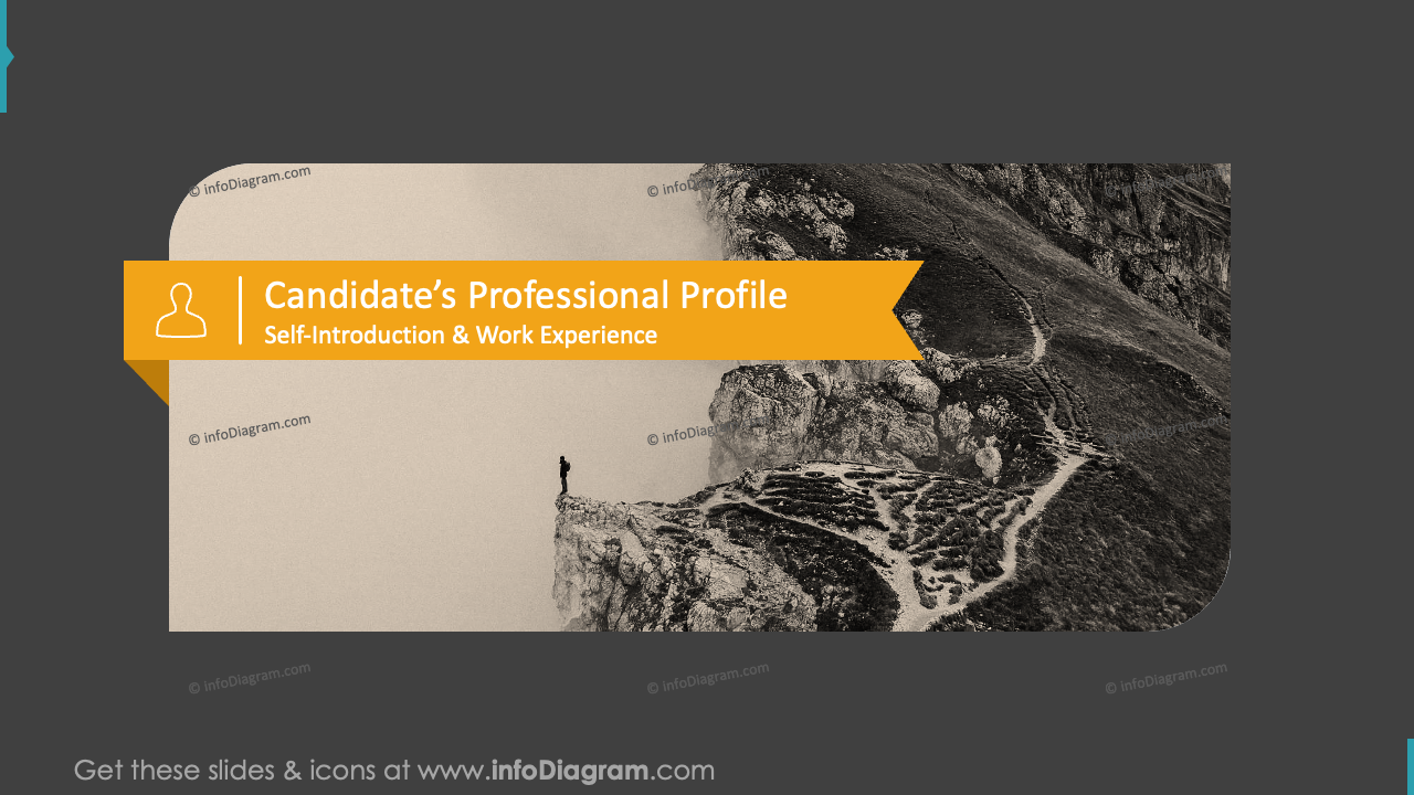 Perfil Profissional do Candidato Fundo Cinza