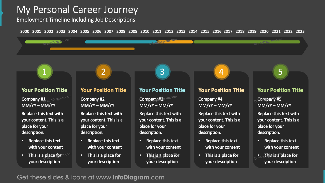 My Personal Career Journey Gray Background