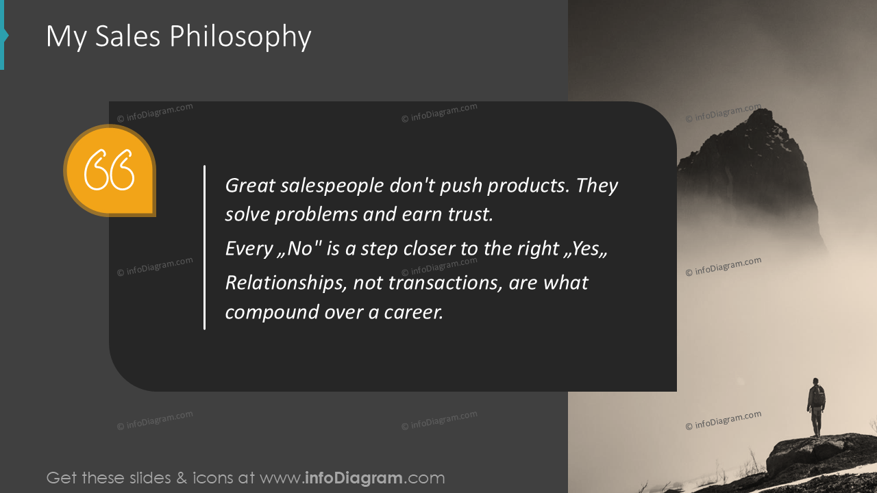 My Sales Philosophy