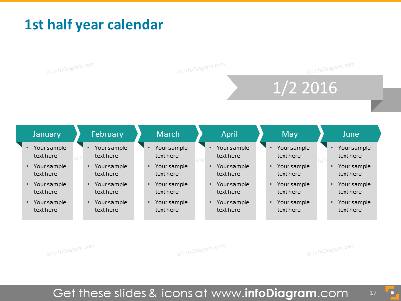 1. Halbjahr Kalender