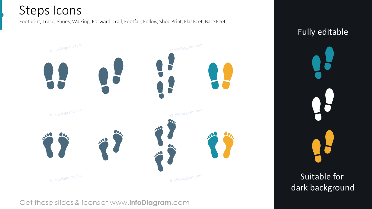 Steps Icons