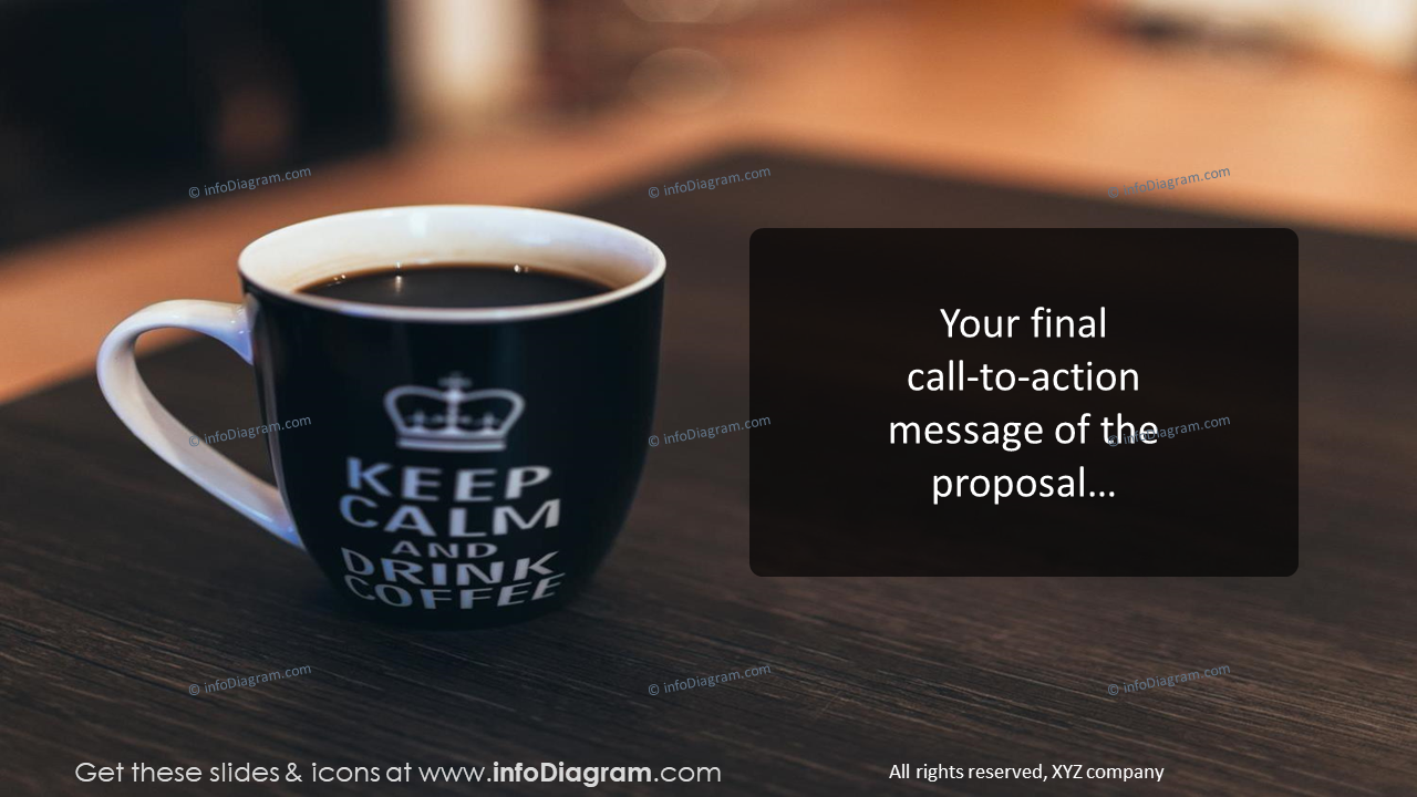 Business Offer of Training Services Call to Action Slide Template