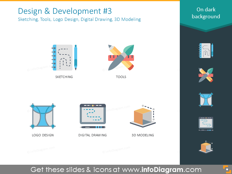 sketching, tools, logo design, digital drawing, 3D modeling