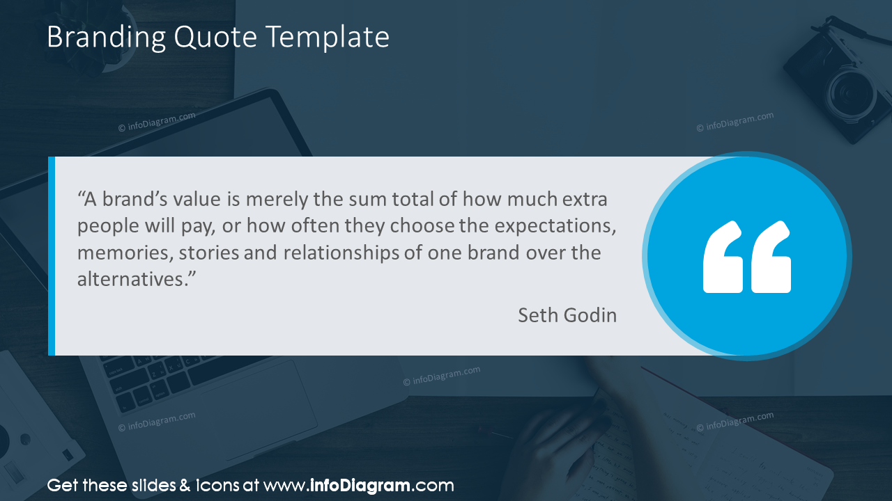 Company Brand Quote PowerPoint Slide