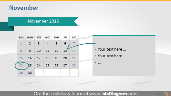 plano escolar de novembro de 2015 slide