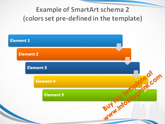smartart_2_colors_slide_blue_light_pptx_template