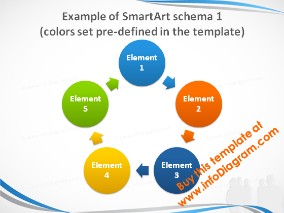 smartart_1_colors_slide_blue_light_pptx_template