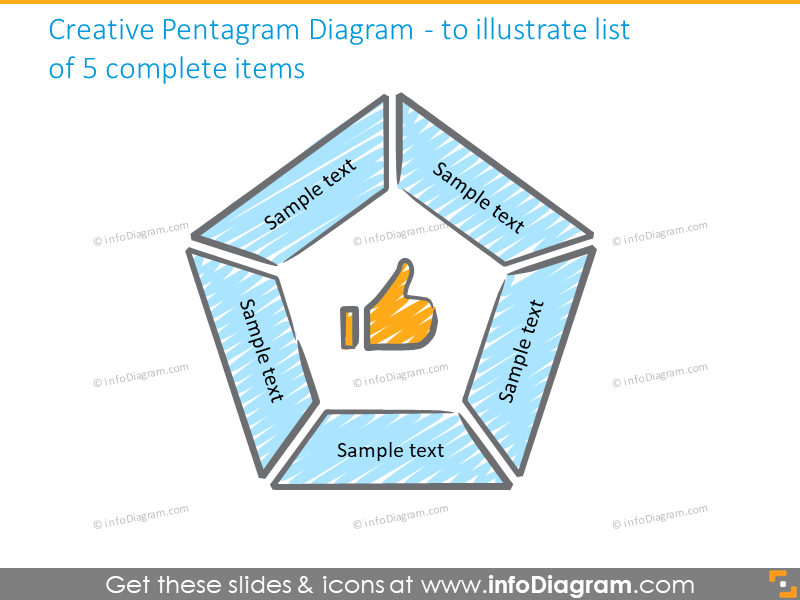 três itens setas desenhadas à mão