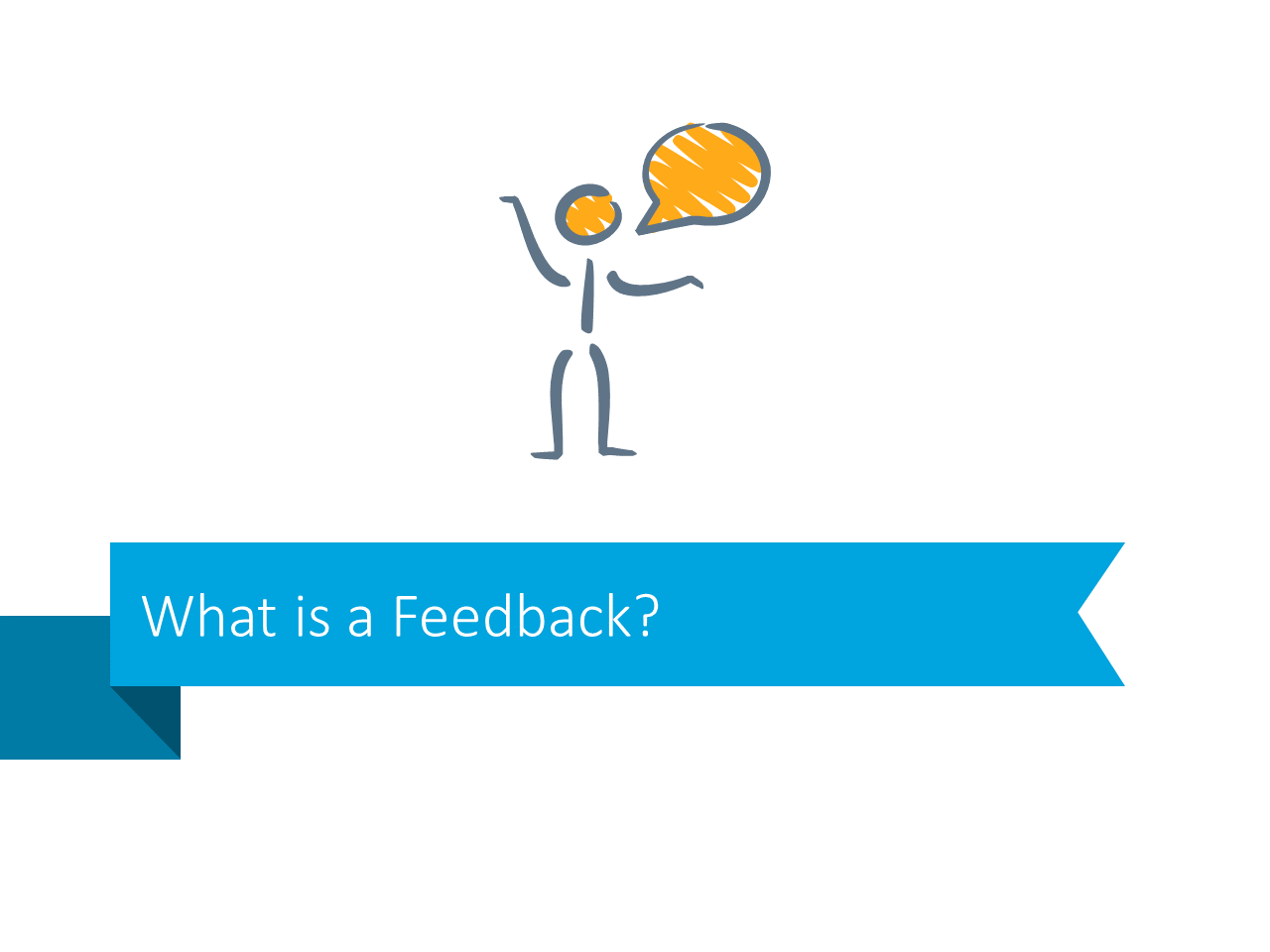 Qual é a definição de feedback transição slide faixa
