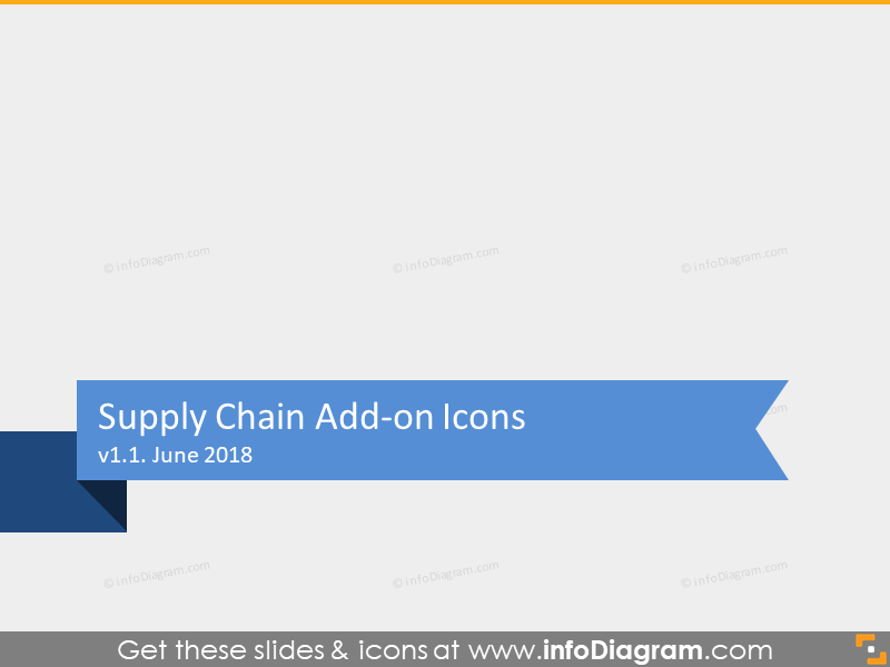 Lieferketten-Add-on-Icons