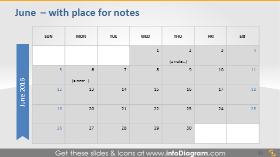 Notas da escola de junho plano 2016 powerpoint