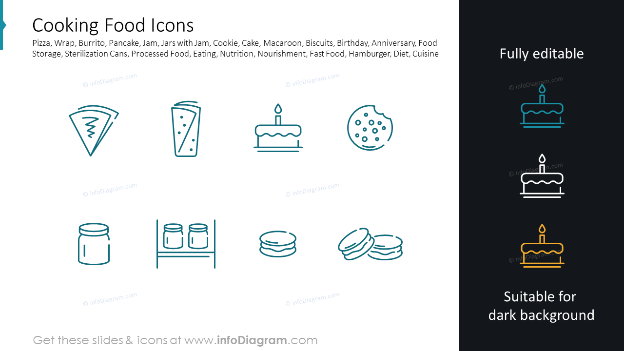 Cooking Food Icons