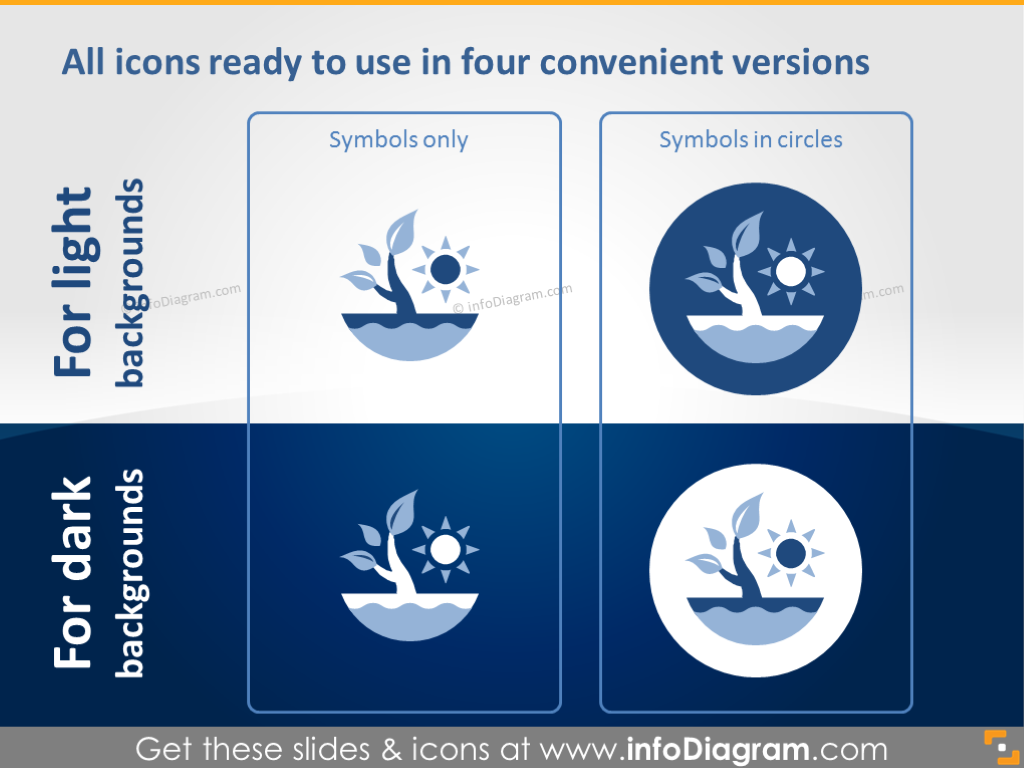 All icons ready to use in four convenient version