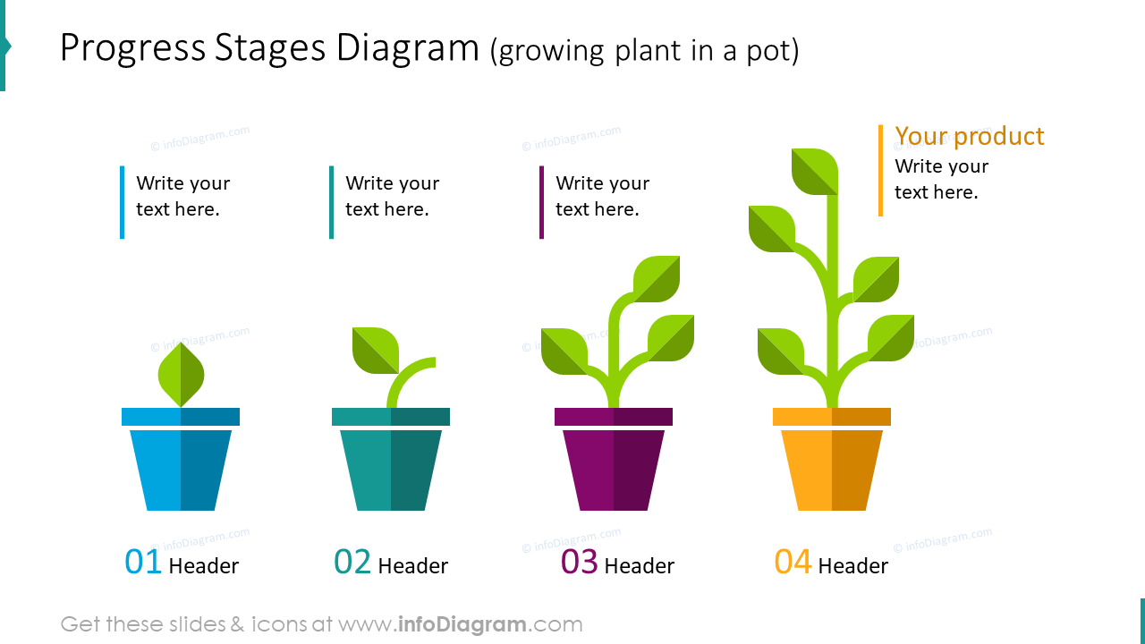 Progress stages diagram