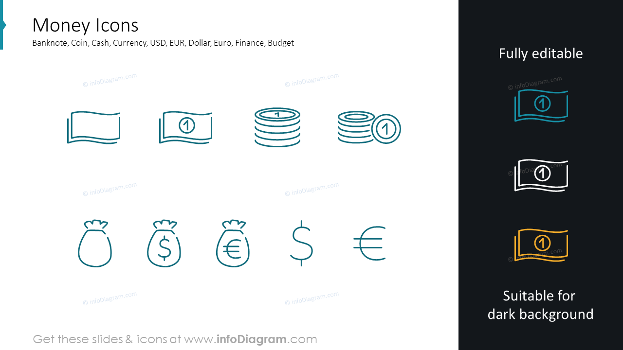 Iconos de Dinero