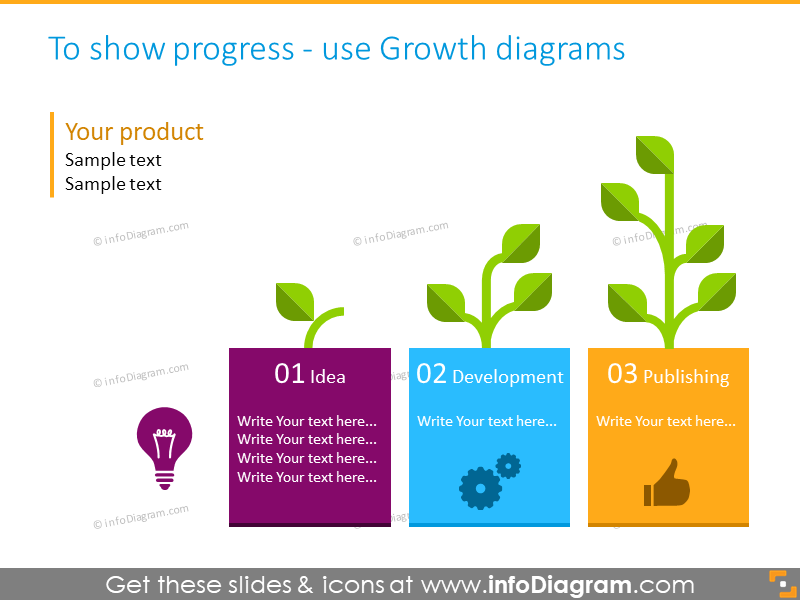 key data presentation infgraphics template