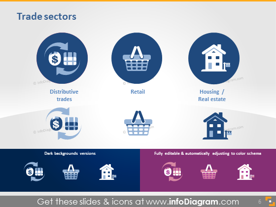 business services pictogram repair marketing entertainment clipart ppt