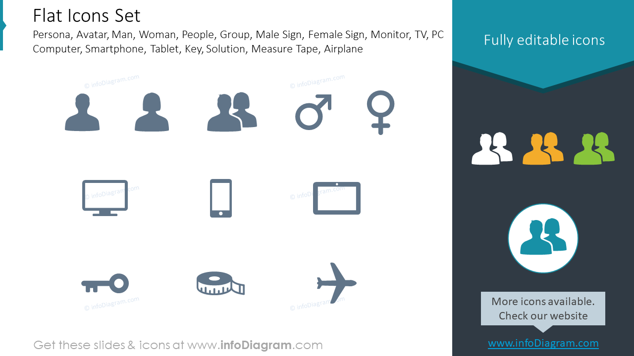 Flat Icons Set