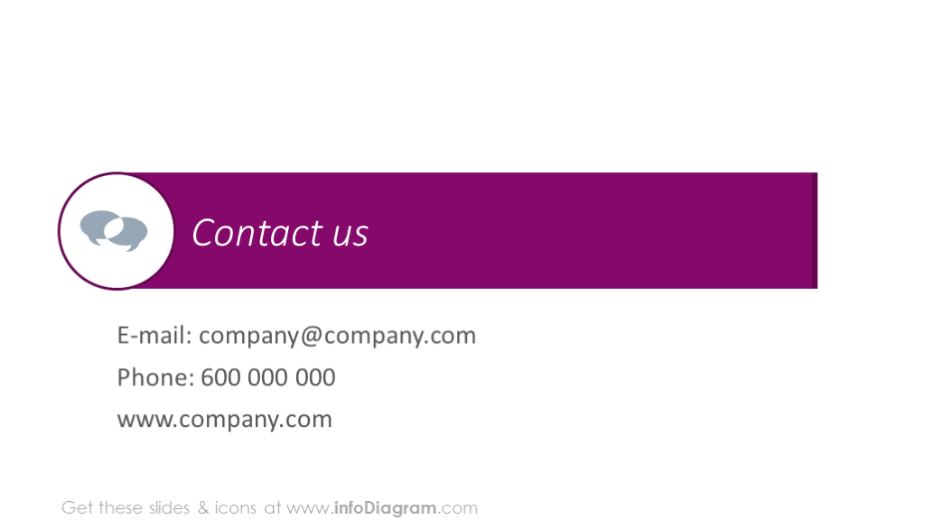 Business card template