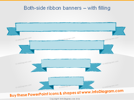 Skizzen-Titelbanner Retro PowerPoint Clipart