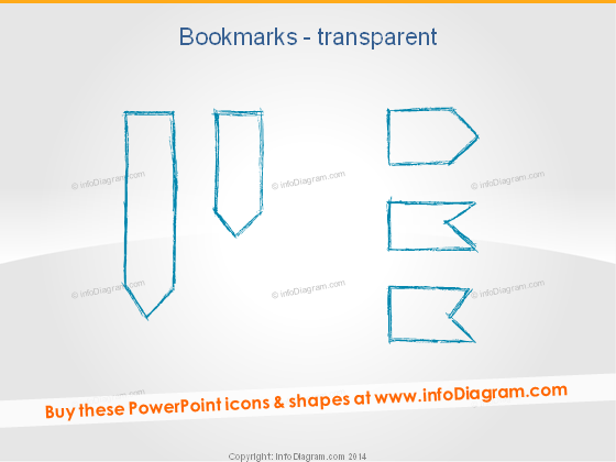 Bleistift Lesezeichen Umriss handgezeichnete ppt Clipart