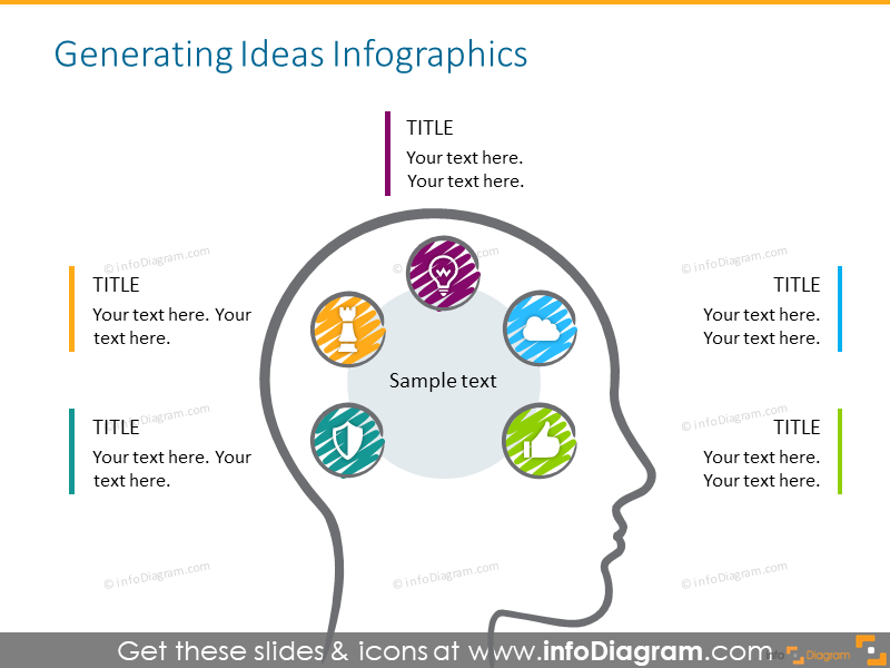 Infografías de Lluvia de Ideas - infoDiagram
