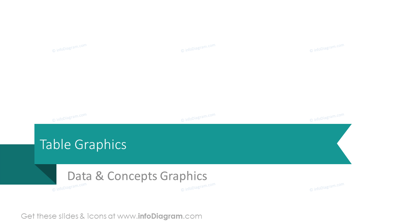 Table graphics section slide