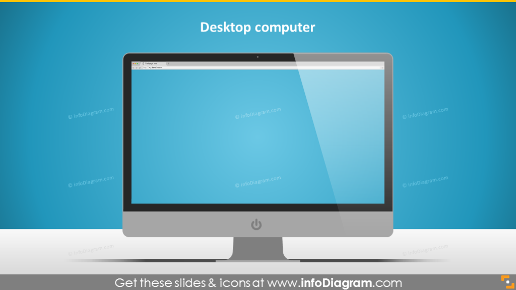 Computer PC Desktop Bildschirm Anzeige PPT