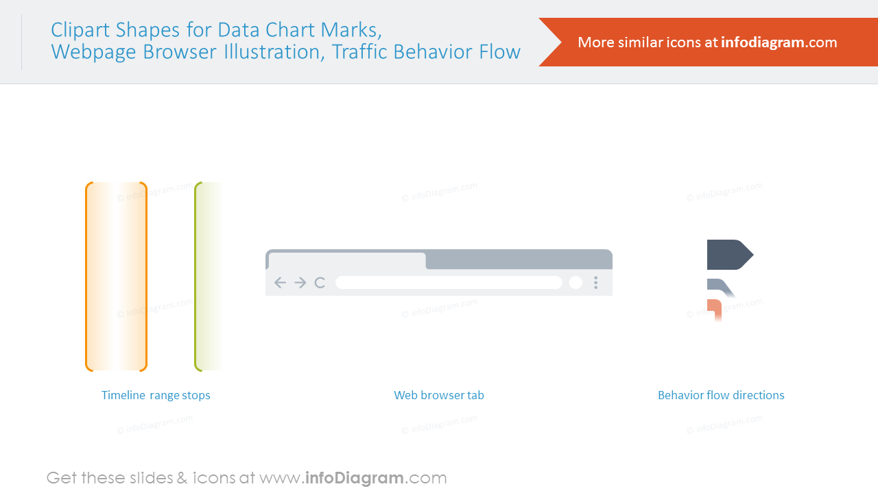 Clipart shapes for data marks