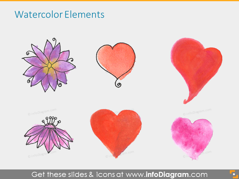 Police manuscrite Happy Valentines clipart PPT