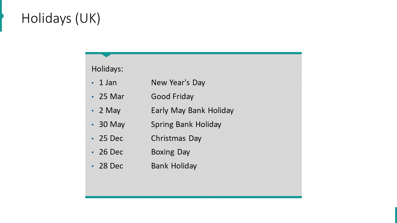 Holidays (UK)
