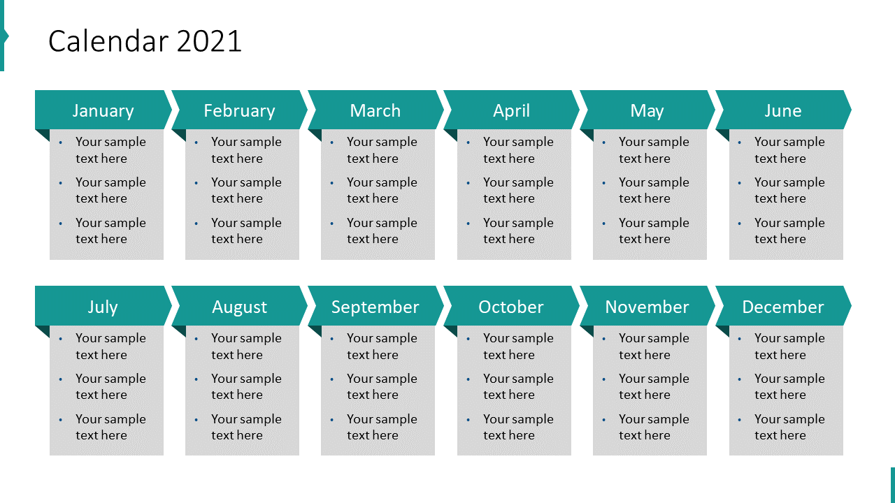 Calendar 2021