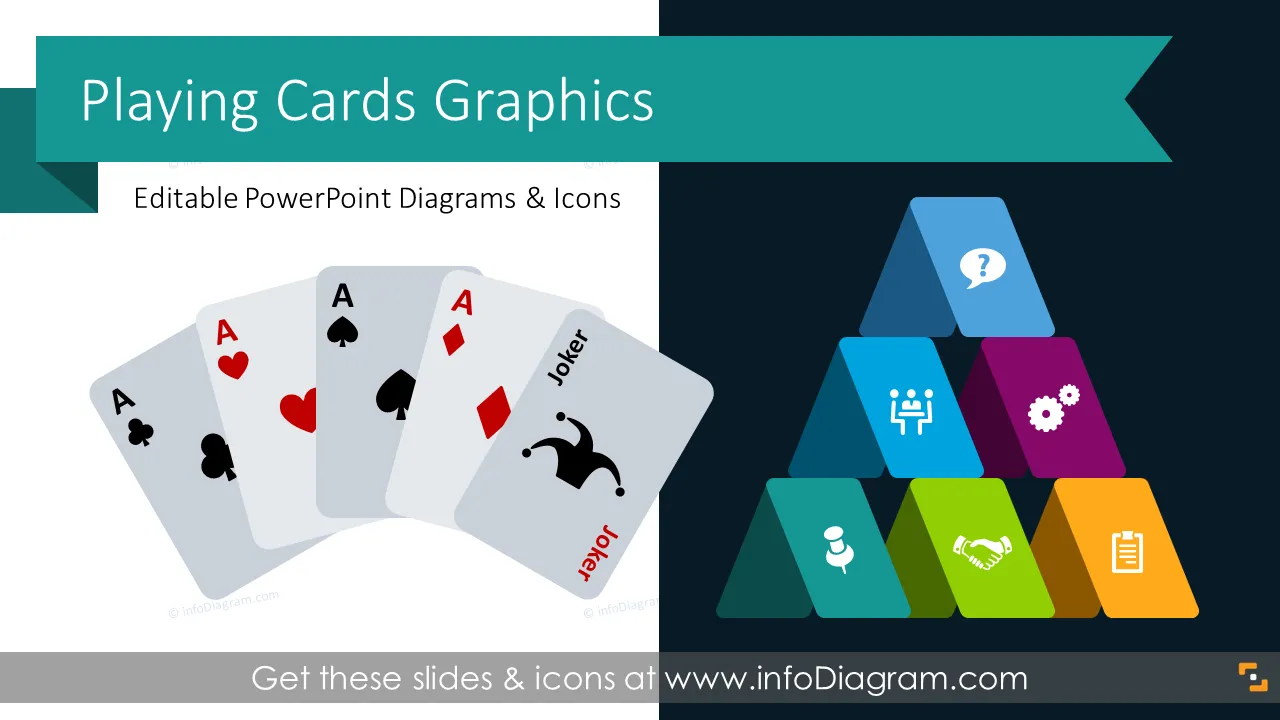 Playing Cards Presentation Graphics (PPT Template) preview 1