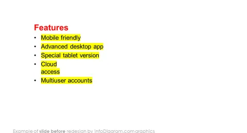flat icons bundle example app features before