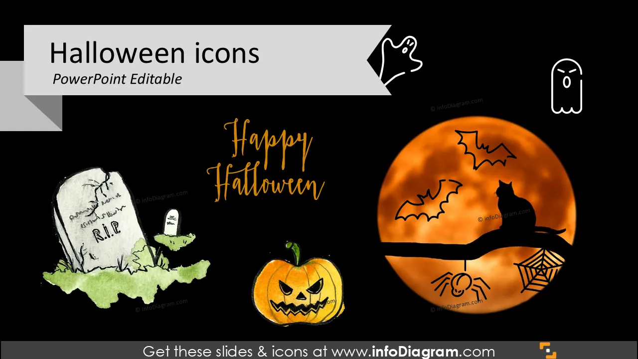 Saisonale Symbole - Halloween preview 1