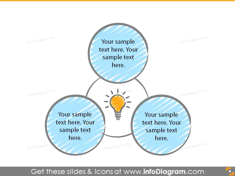 Creative Slideshare Presentation Timesaver Infographics (scribble PPT icons and diagrams) preview 3