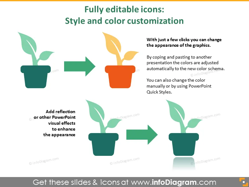 Iconos de agricultura - Silvicultura, Industria de la madera (clipart plano PPT) preview 3