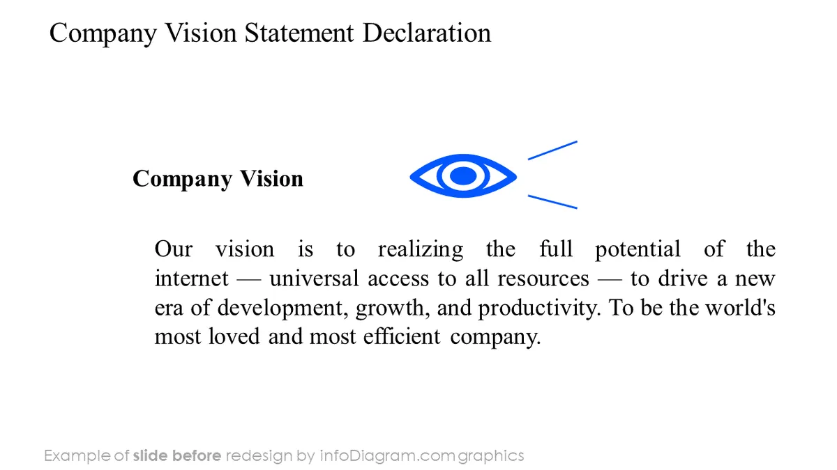 infoDiagram infographics diagrams lighthouse before vision statement ppt template