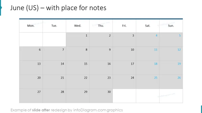 calendars eu month after redesign