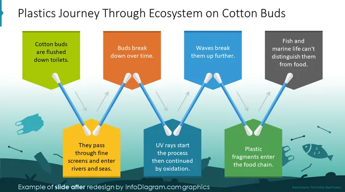 Plastic Journey Through Ecosystem slide after redesign