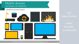 Dispositivos Tablet Smartphone Computador Rede (caixa de ferramentas de clipart PPT)