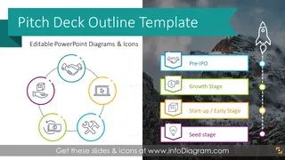 Elegant Outline Pitch Deck Presentation (PPT Template)