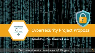 Apresentação de Proposta de Projeto de Cibersegurança (Modelo PPT)